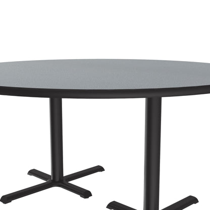 Majestic Office Furniture Deluxe High-Pressure Cafe and Breakroom Table with Cast Iron Base