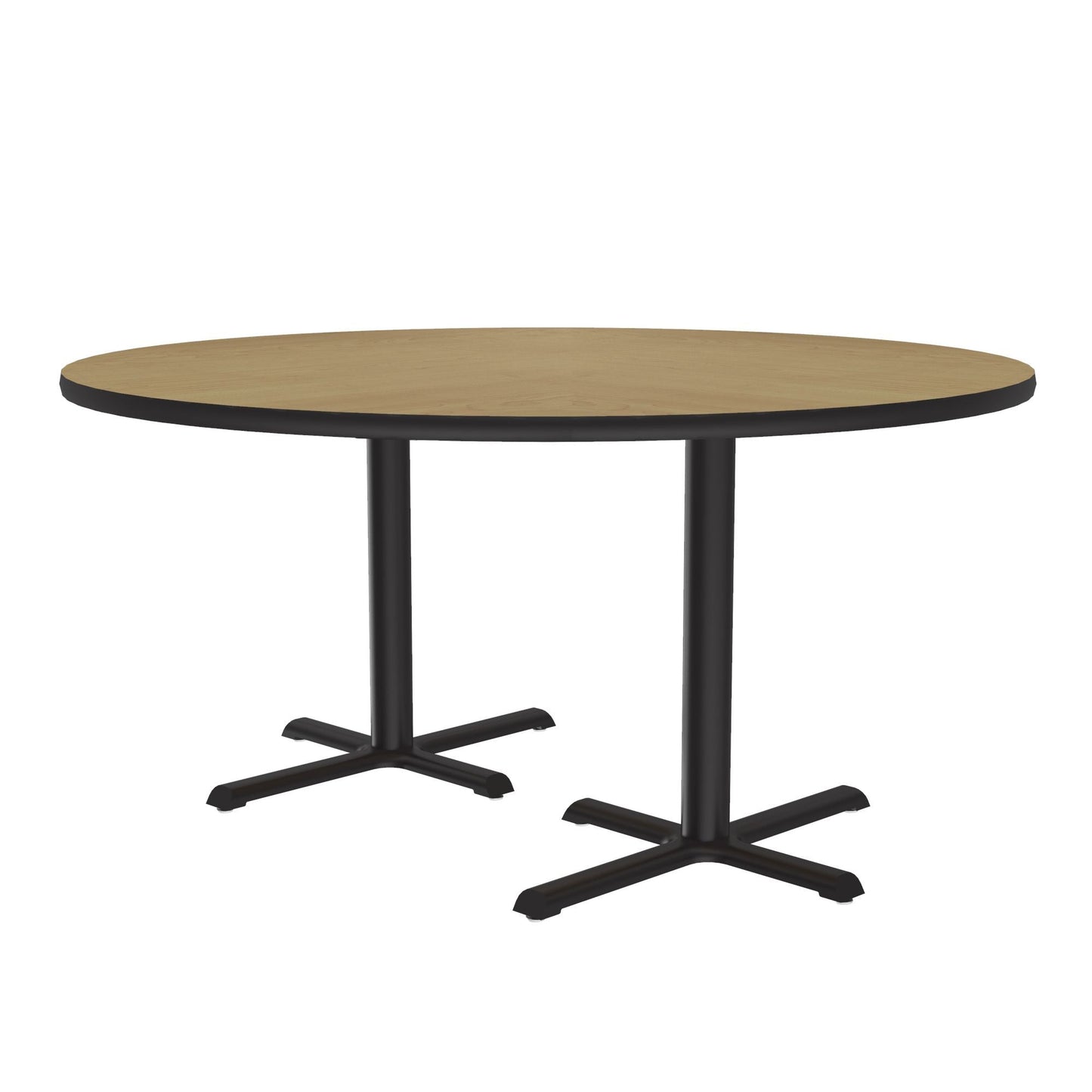 Majestic Office Furniture Deluxe High-Pressure Cafe and Breakroom Table with Cast Iron Base