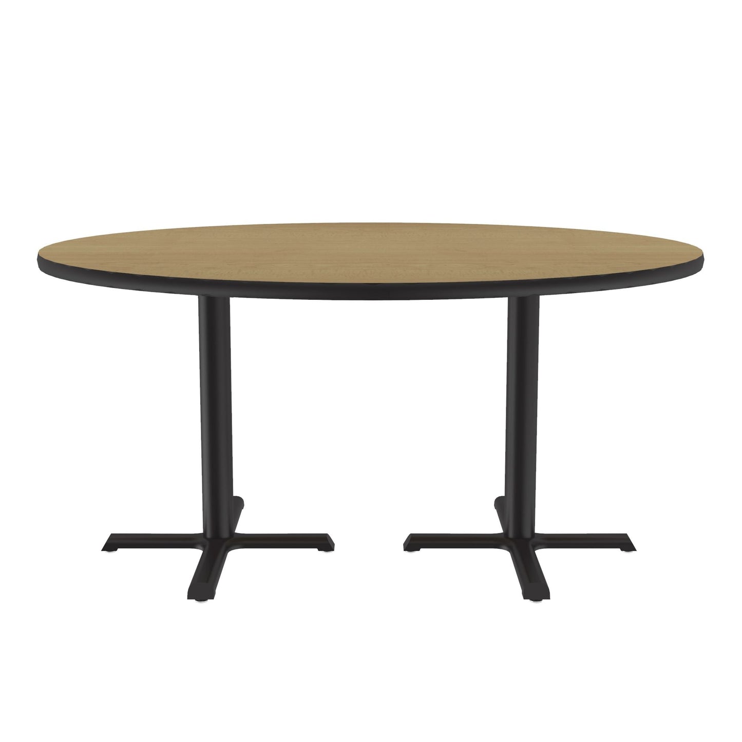 Majestic Office Furniture Deluxe High-Pressure Cafe and Breakroom Table with Cast Iron Base