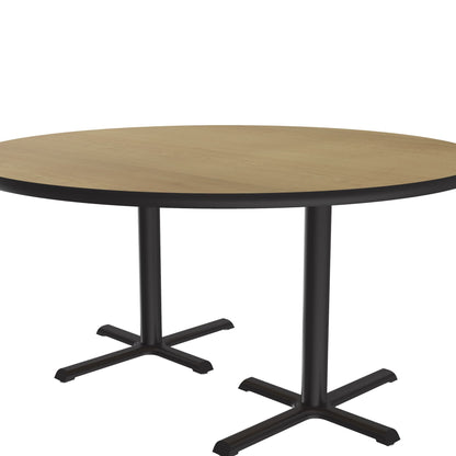 Majestic Office Furniture Deluxe High-Pressure Cafe and Breakroom Table with Cast Iron Base