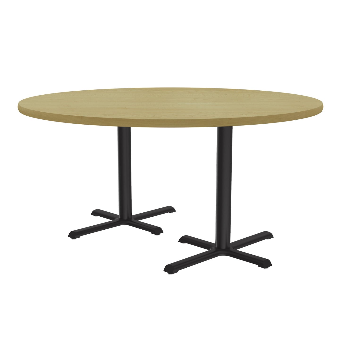Majestic Office Furniture Bar Stool or Standing Height Deluxe High-Pressure Cafe and Breakroom Table with Cast Iron Base