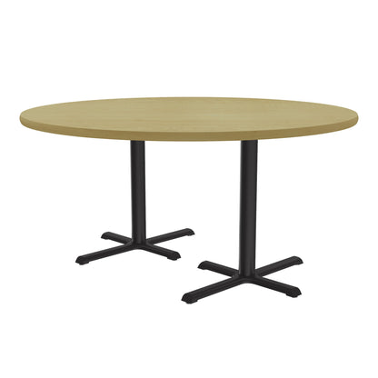 Majestic Office Furniture Bar Stool or Standing Height Deluxe High-Pressure Cafe and Breakroom Table with Cast Iron Base