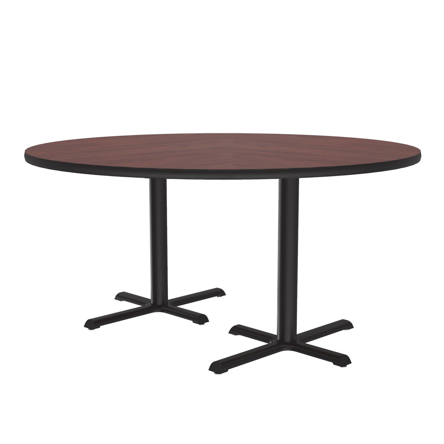 Majestic Office Furniture Deluxe High-Pressure Cafe and Breakroom Table with Cast Iron Base