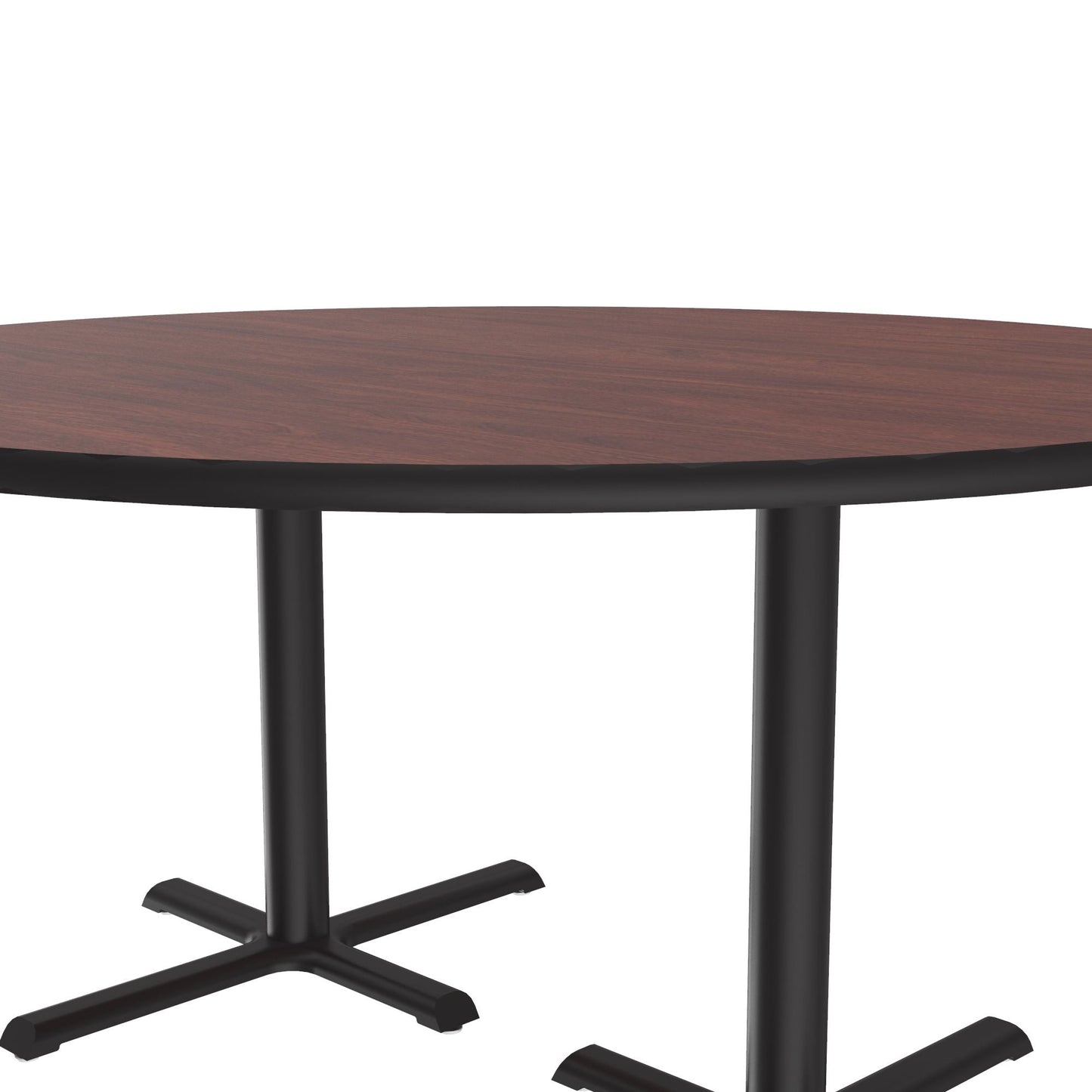 Majestic Office Furniture Deluxe High-Pressure Cafe and Breakroom Table with Cast Iron Base
