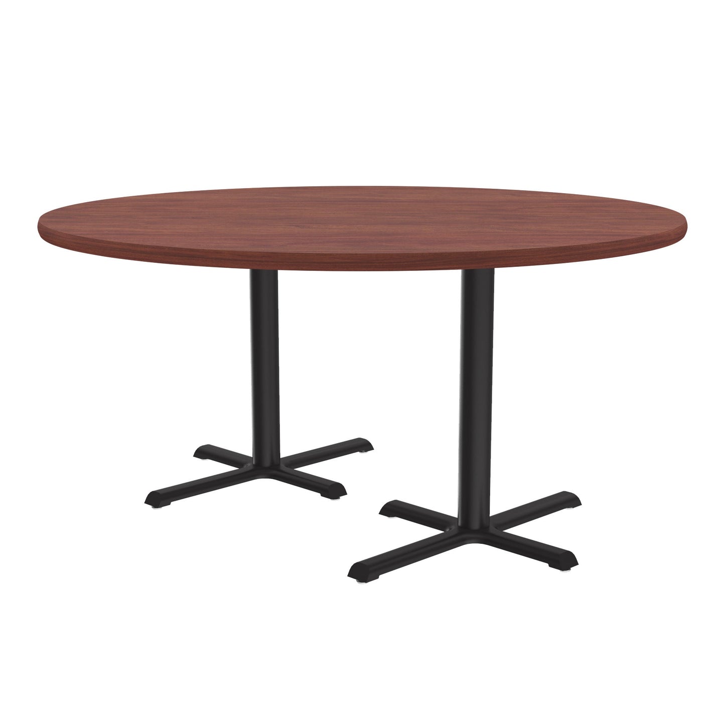 Majestic Office Furniture Bar Stool or Standing Height Deluxe High-Pressure Cafe and Breakroom Table with Cast Iron Base