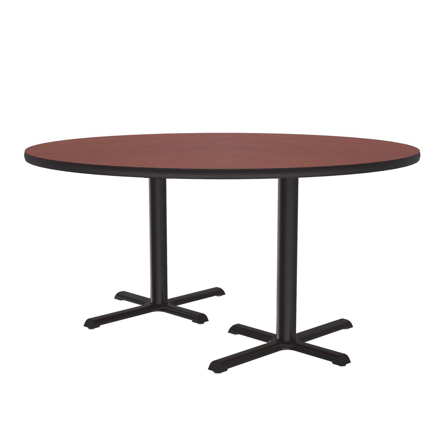 Majestic Office Furniture Deluxe High-Pressure Cafe and Breakroom Table with Cast Iron Base