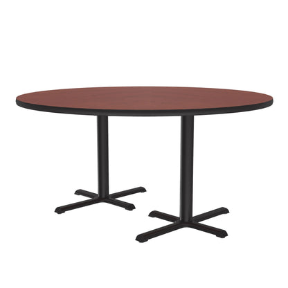 Majestic Office Furniture Deluxe High-Pressure Cafe and Breakroom Table with Cast Iron Base