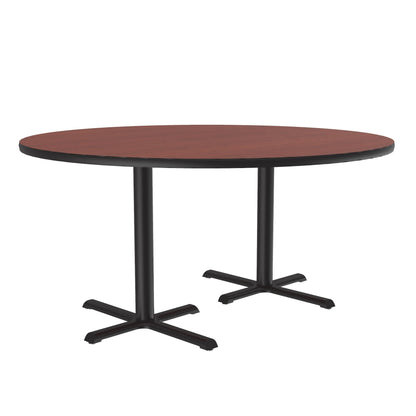 Majestic Office Furniture Deluxe High-Pressure Cafe and Breakroom Table with Cast Iron Base