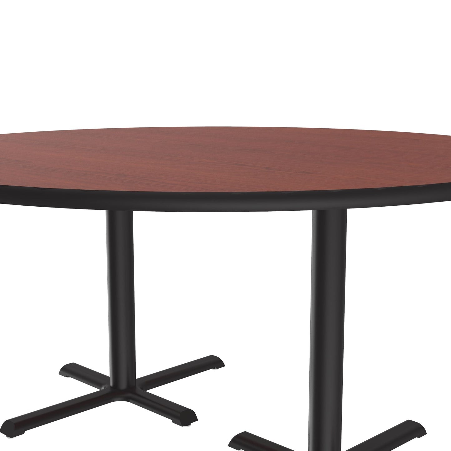Majestic Office Furniture Deluxe High-Pressure Cafe and Breakroom Table with Cast Iron Base
