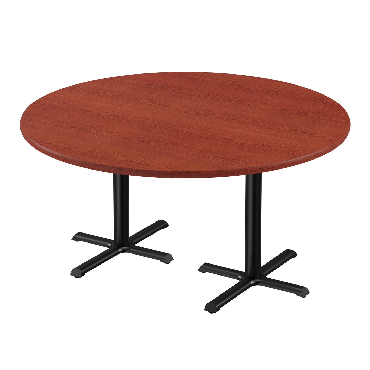 Majestic Office Furniture Bar Stool or Standing Height Deluxe High-Pressure Cafe and Breakroom Table with Cast Iron Base
