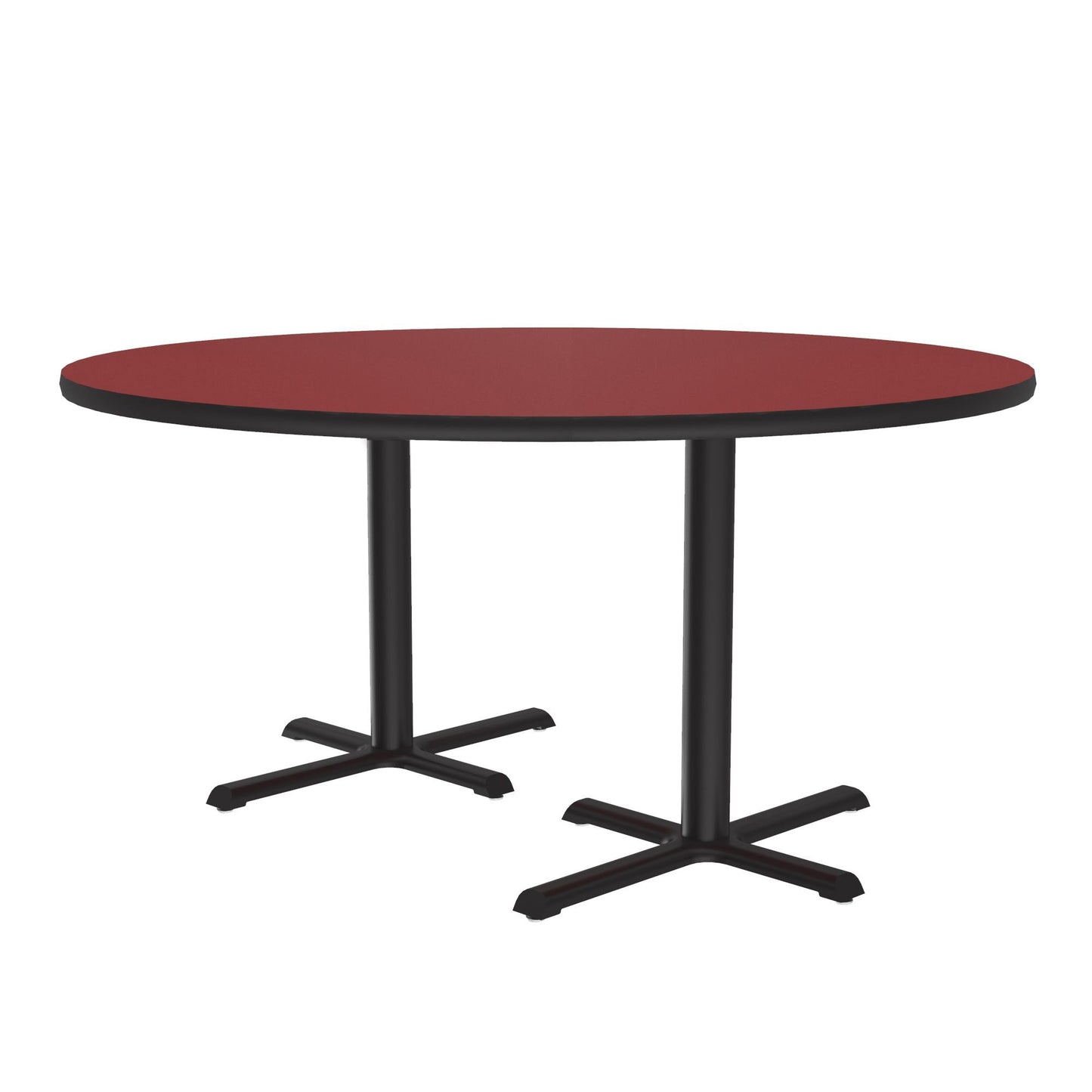 Majestic Office Furniture Deluxe High-Pressure Cafe and Breakroom Table with Cast Iron Base