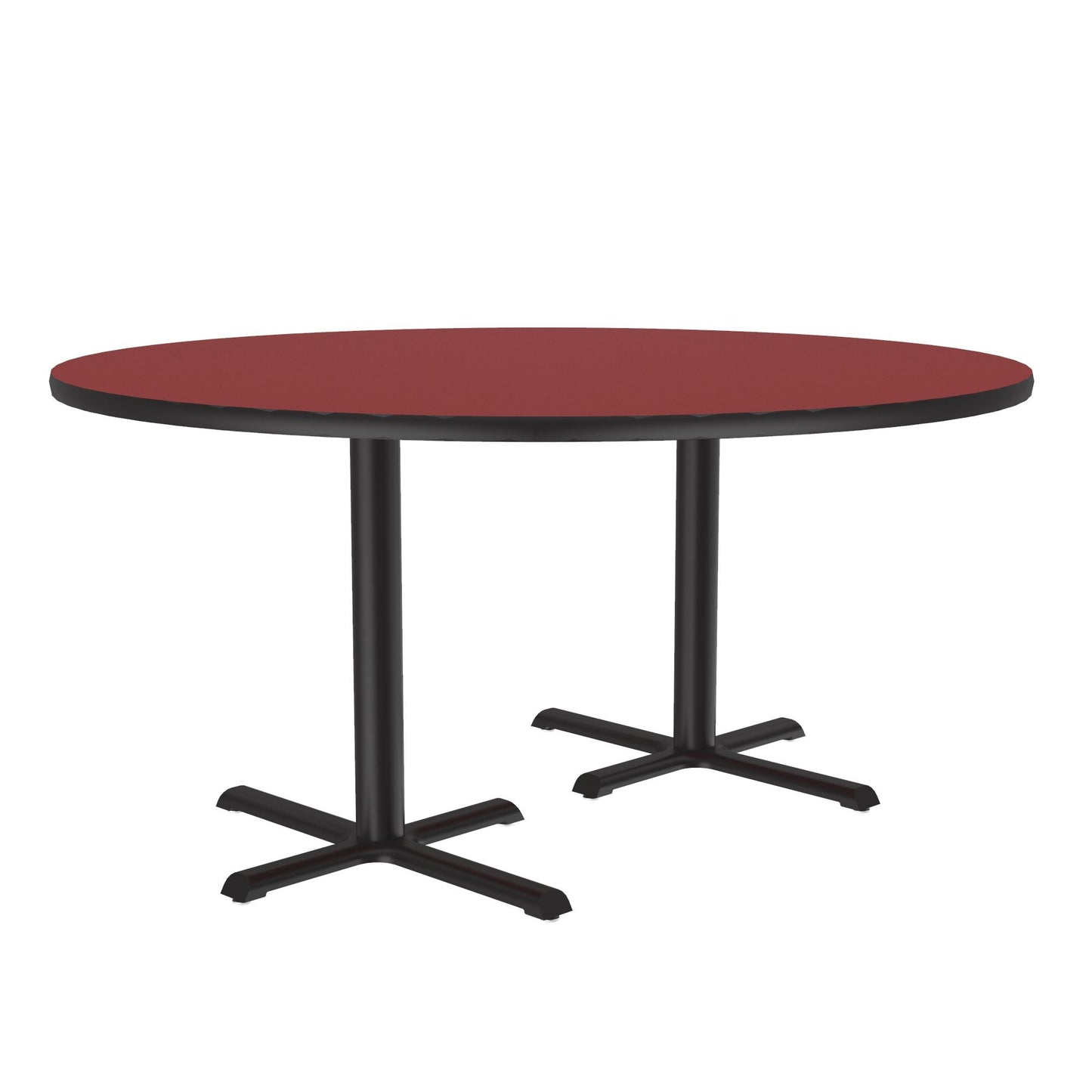 Majestic Office Furniture Deluxe High-Pressure Cafe and Breakroom Table with Cast Iron Base
