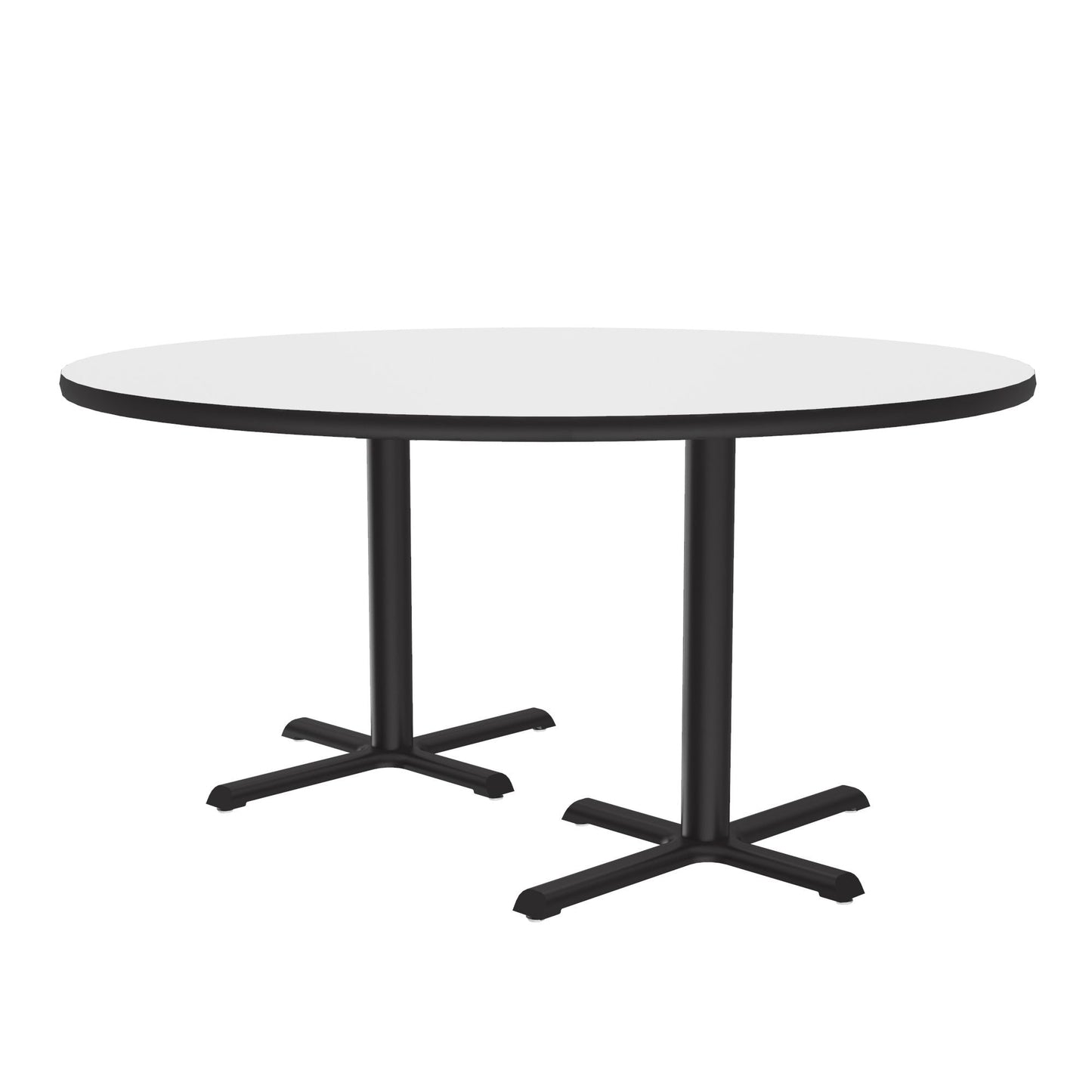 Majestic Office Furniture Deluxe High-Pressure Cafe and Breakroom Table with Cast Iron Base
