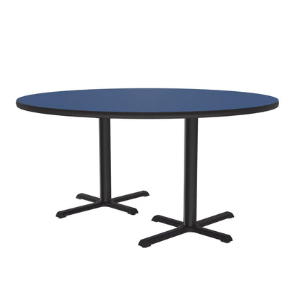 Majestic Office Furniture Deluxe High-Pressure Cafe and Breakroom Table with Cast Iron Base