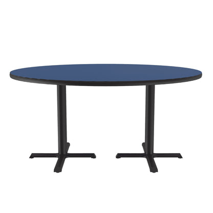 Majestic Office Furniture Deluxe High-Pressure Cafe and Breakroom Table with Cast Iron Base