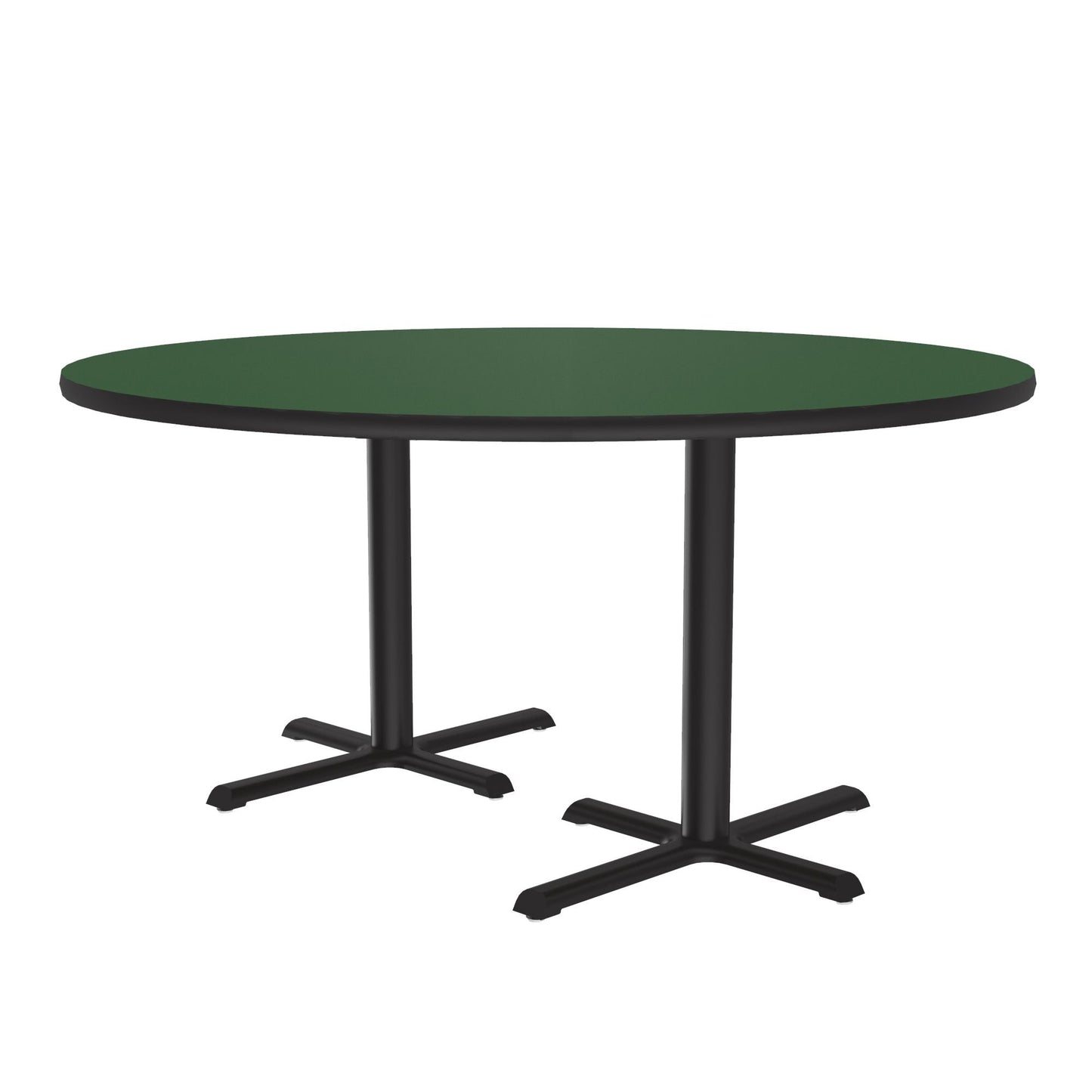 Majestic Office Furniture Deluxe High-Pressure Cafe and Breakroom Table with Cast Iron Base