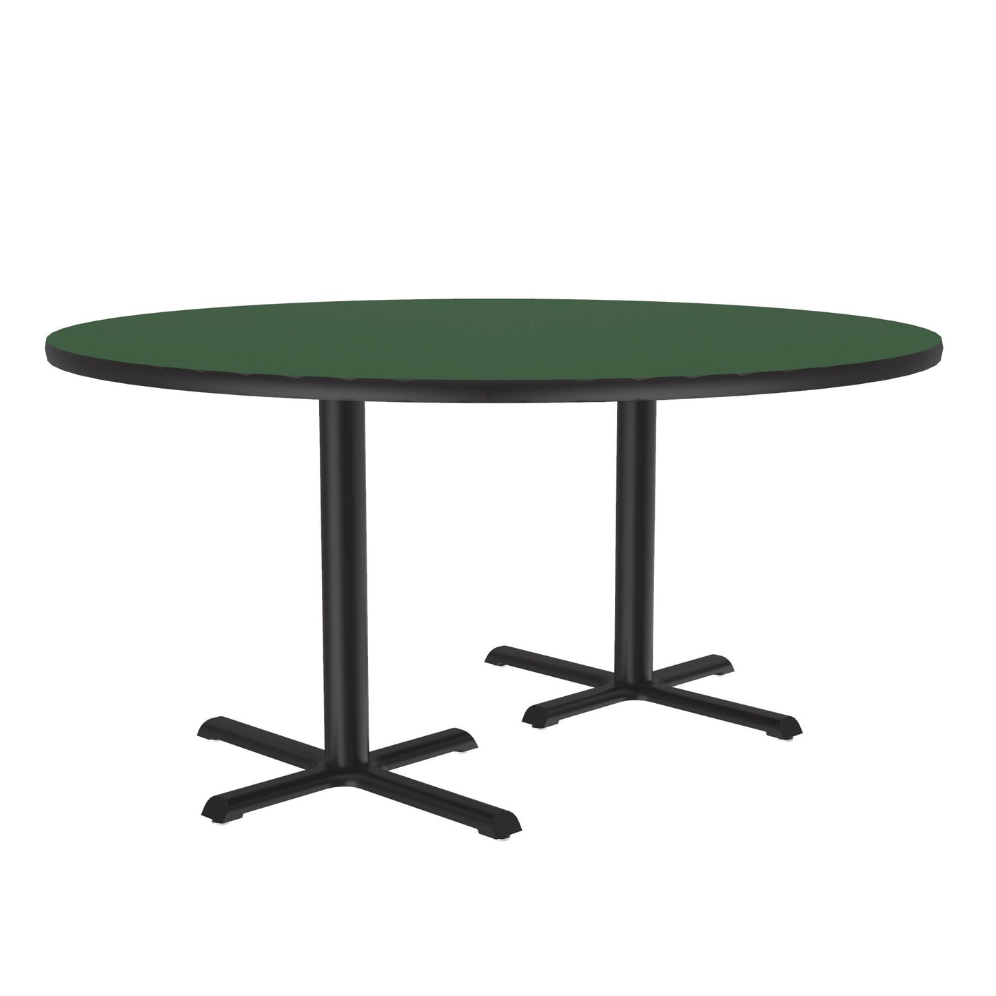 Majestic Office Furniture Deluxe High-Pressure Cafe and Breakroom Table with Cast Iron Base