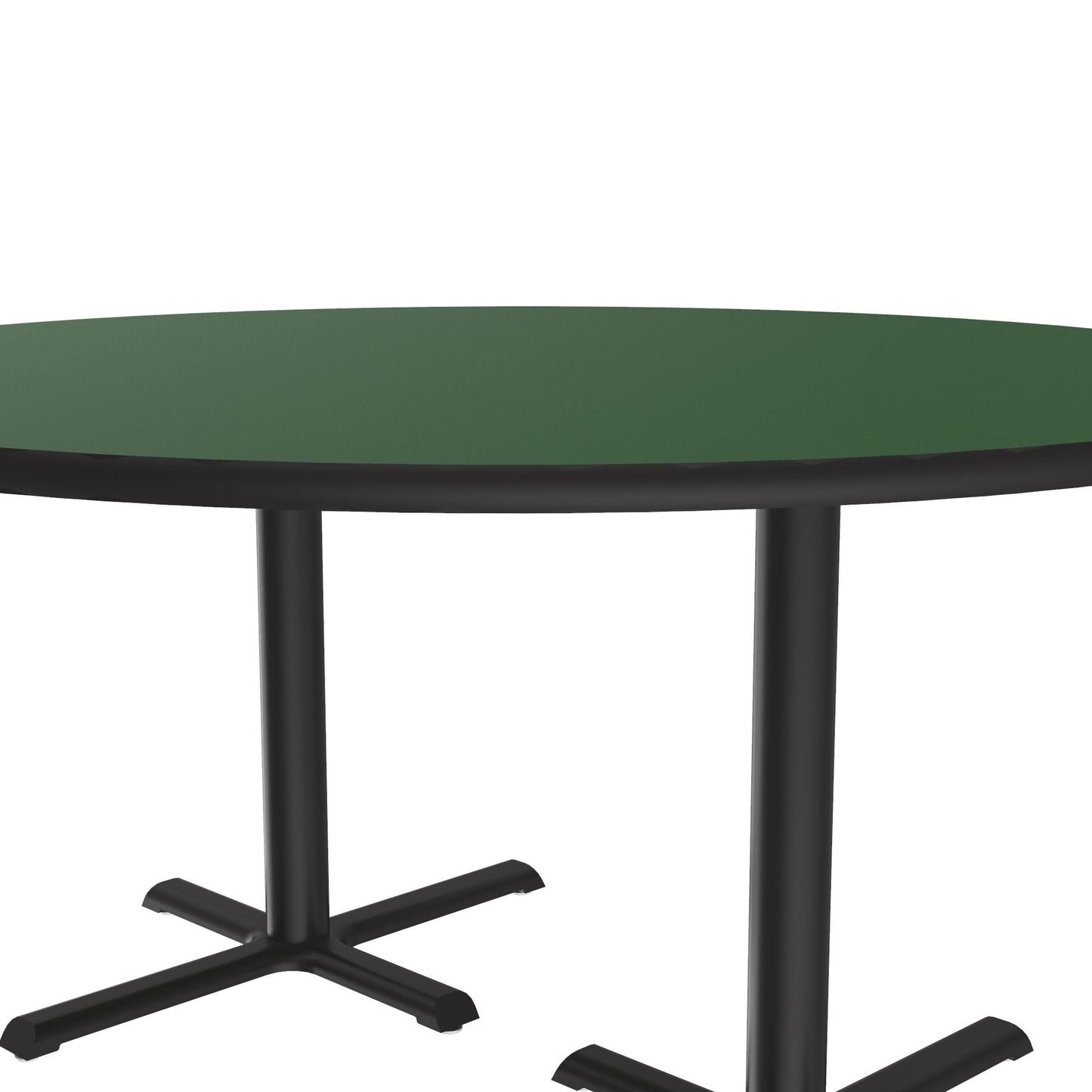 Majestic Office Furniture Deluxe High-Pressure Cafe and Breakroom Table with Cast Iron Base