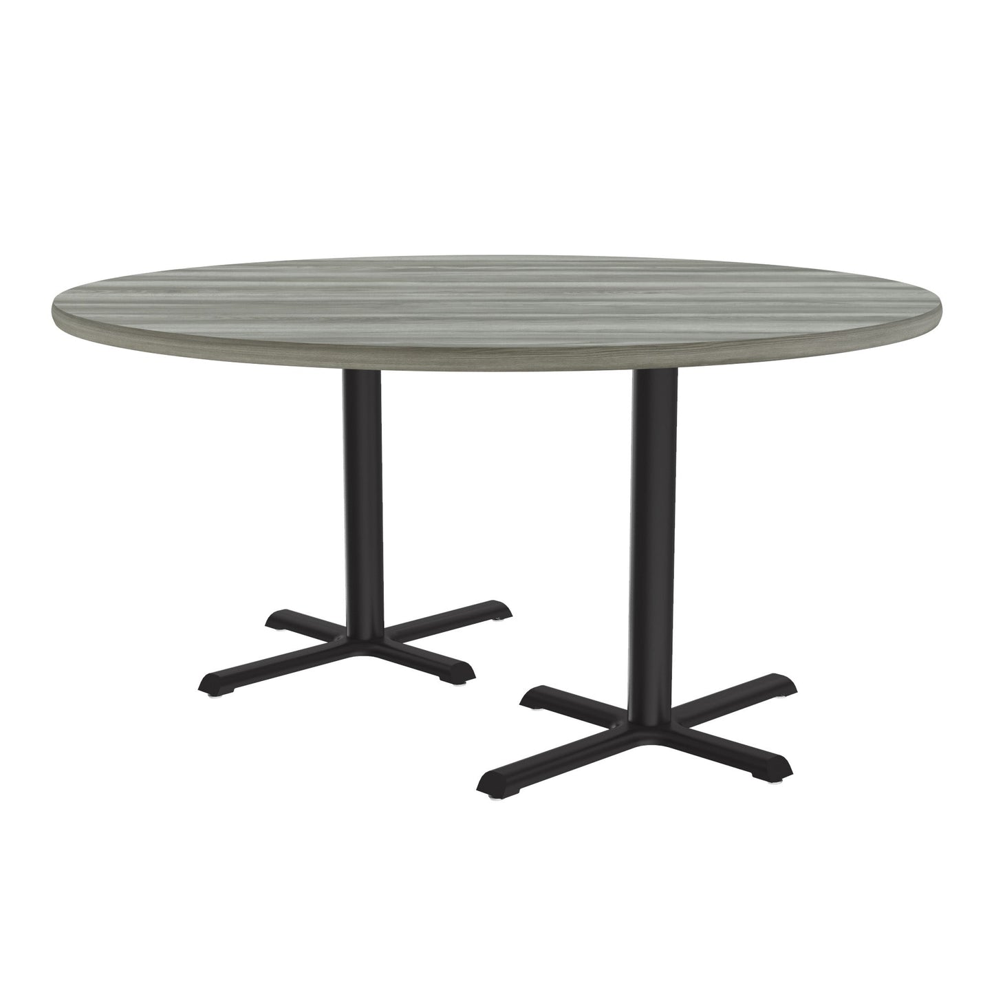 Majestic Office Furniture Bar Stool or Standing Height Deluxe High-Pressure Cafe and Breakroom Table with Cast Iron Base
