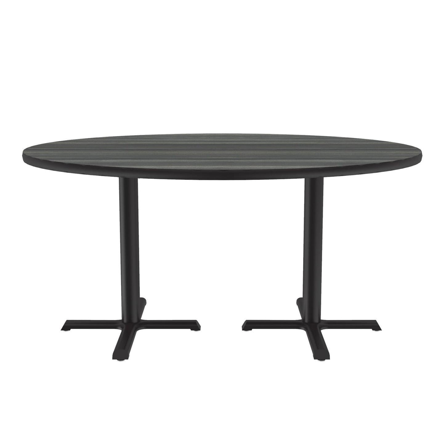Majestic Office Furniture Deluxe High-Pressure Cafe and Breakroom Table with Cast Iron Base