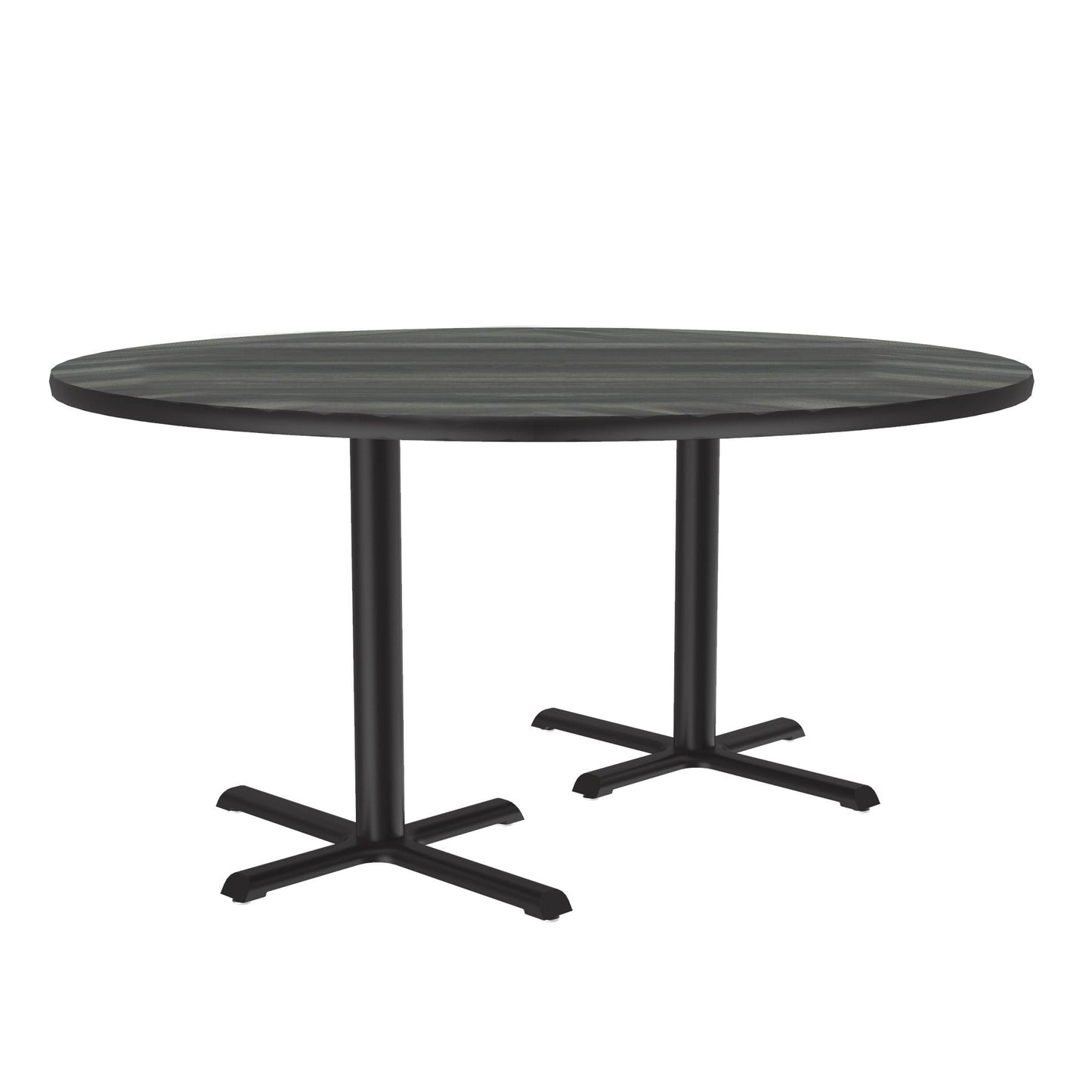 Majestic Office Furniture Deluxe High-Pressure Cafe and Breakroom Table with Cast Iron Base