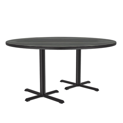 Majestic Office Furniture Deluxe High-Pressure Cafe and Breakroom Table with Cast Iron Base