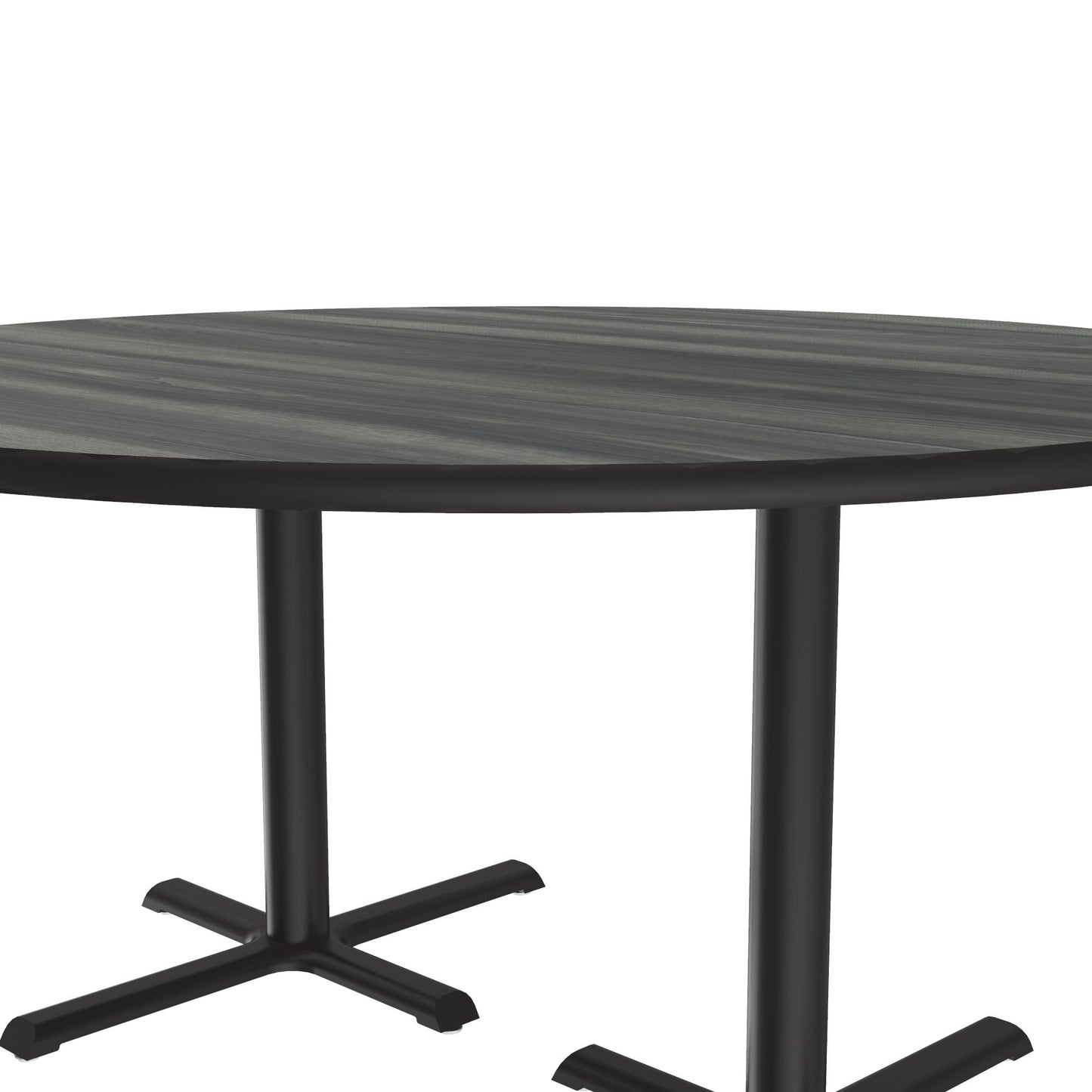 Majestic Office Furniture Deluxe High-Pressure Cafe and Breakroom Table with Cast Iron Base