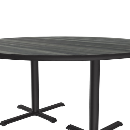 Majestic Office Furniture Deluxe High-Pressure Cafe and Breakroom Table with Cast Iron Base