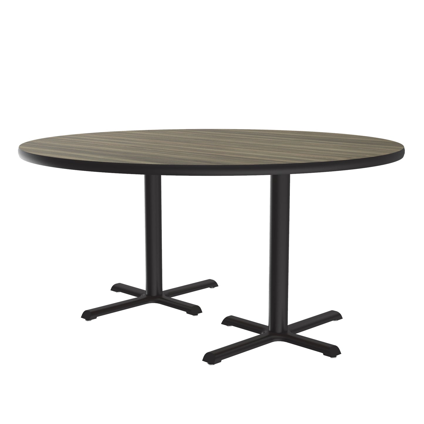 Majestic Office Furniture Deluxe High-Pressure Cafe and Breakroom Table with Cast Iron Base
