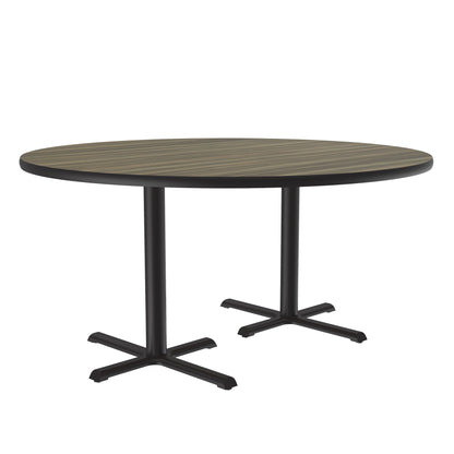Majestic Office Furniture Deluxe High-Pressure Cafe and Breakroom Table with Cast Iron Base