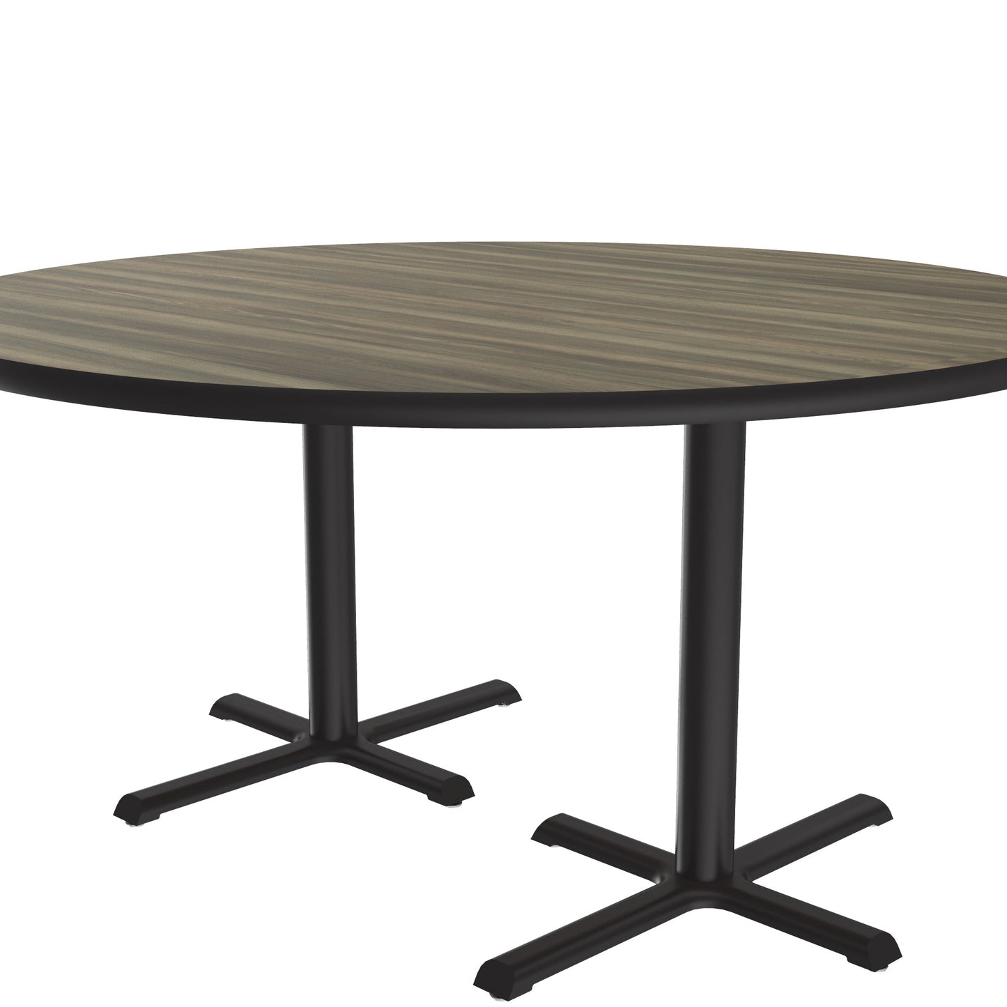 Majestic Office Furniture Deluxe High-Pressure Cafe and Breakroom Table with Cast Iron Base