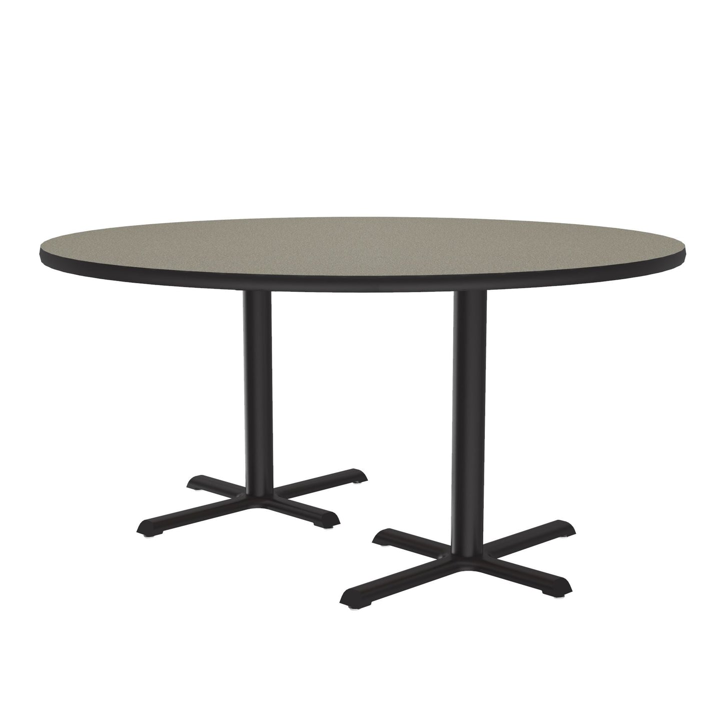 Majestic Office Furniture Deluxe High-Pressure Cafe and Breakroom Table with Cast Iron Base