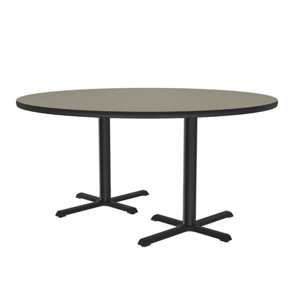 Majestic Office Furniture Deluxe High-Pressure Cafe and Breakroom Table with Cast Iron Base
