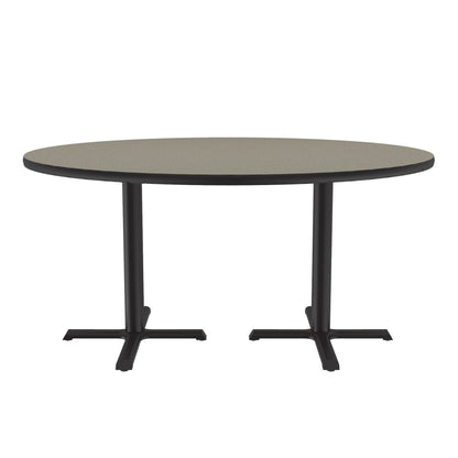Majestic Office Furniture Deluxe High-Pressure Cafe and Breakroom Table with Cast Iron Base