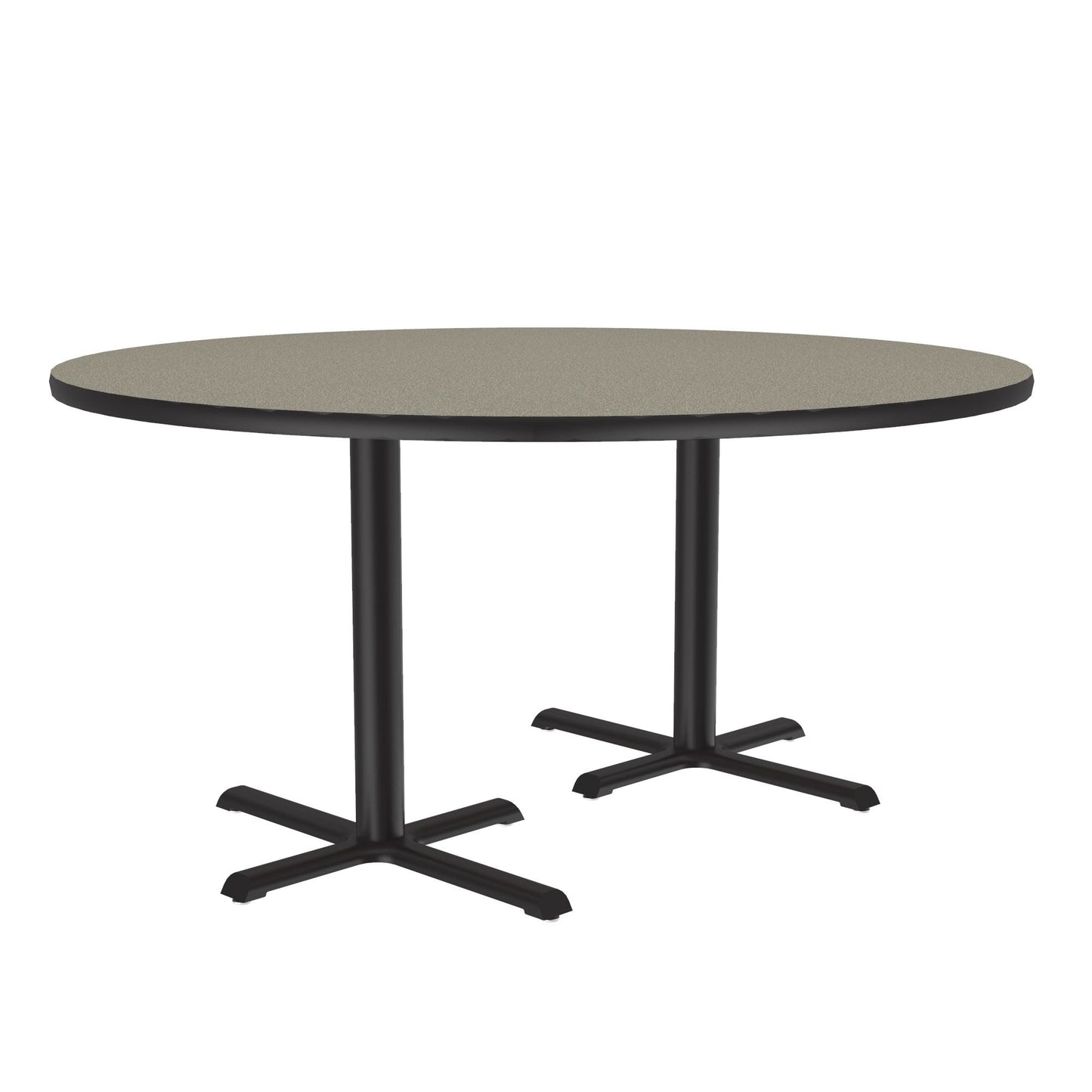 Majestic Office Furniture Deluxe High-Pressure Cafe and Breakroom Table with Cast Iron Base