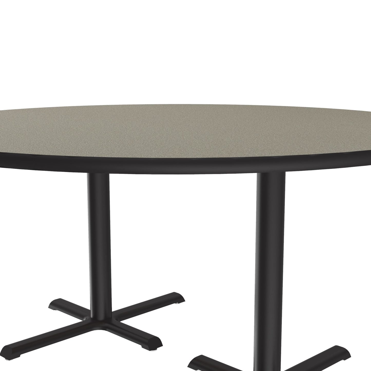 Majestic Office Furniture Deluxe High-Pressure Cafe and Breakroom Table with Cast Iron Base