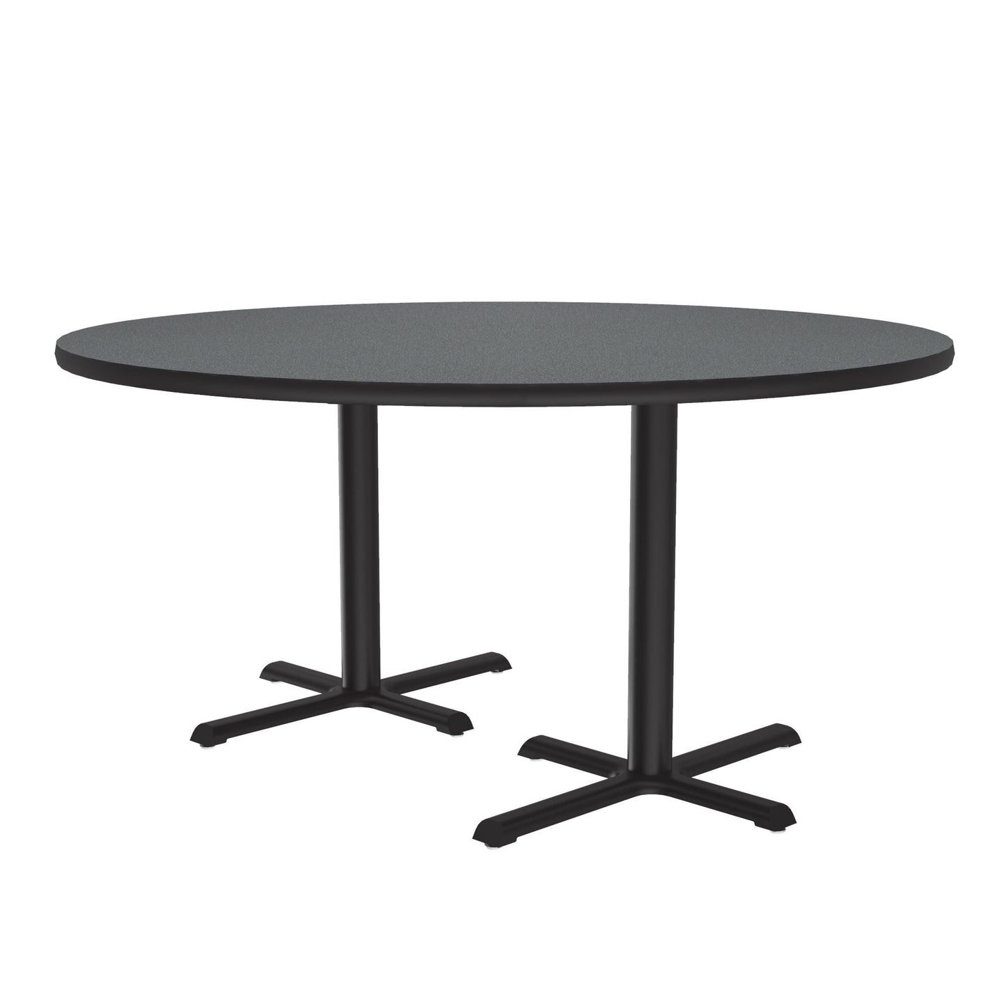 Majestic Office Furniture Deluxe High-Pressure Cafe and Breakroom Table with Cast Iron Base