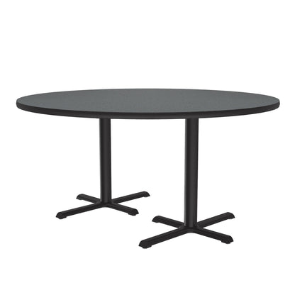 Majestic Office Furniture Deluxe High-Pressure Cafe and Breakroom Table with Cast Iron Base