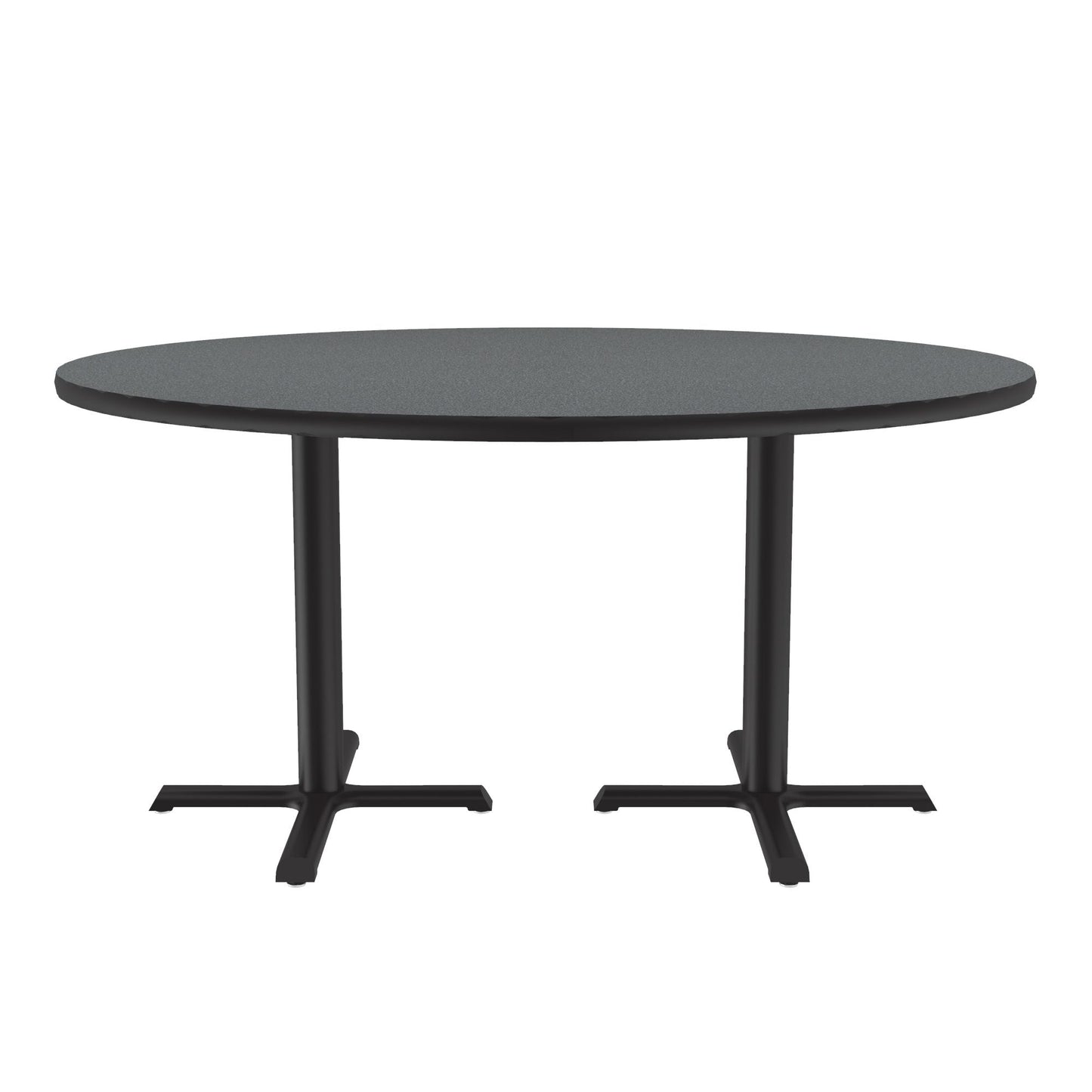 Majestic Office Furniture Deluxe High-Pressure Cafe and Breakroom Table with Cast Iron Base