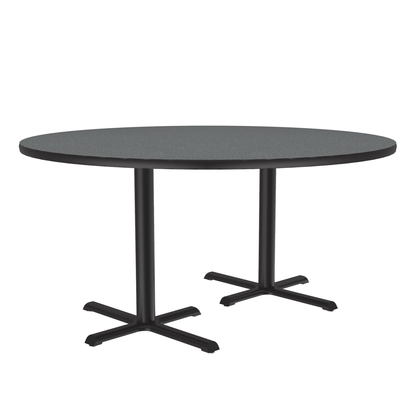 Majestic Office Furniture Deluxe High-Pressure Cafe and Breakroom Table with Cast Iron Base