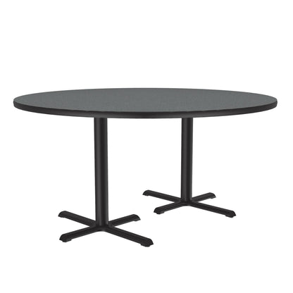 Majestic Office Furniture Deluxe High-Pressure Cafe and Breakroom Table with Cast Iron Base