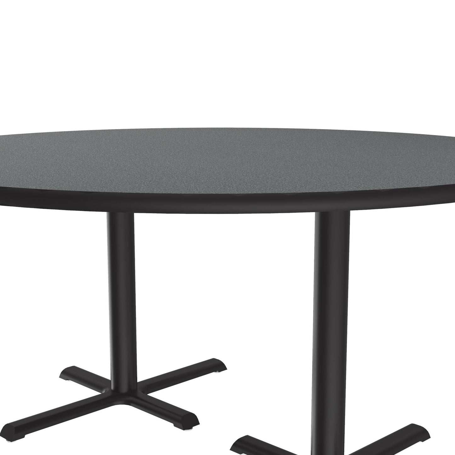 Majestic Office Furniture Deluxe High-Pressure Cafe and Breakroom Table with Cast Iron Base
