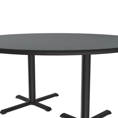 Majestic Office Furniture Deluxe High-Pressure Cafe and Breakroom Table with Cast Iron Base