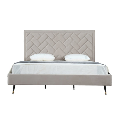 Manhattan Comfort Crosby King-Size Bed