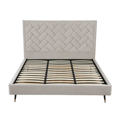 Manhattan Comfort Crosby King-Size Bed