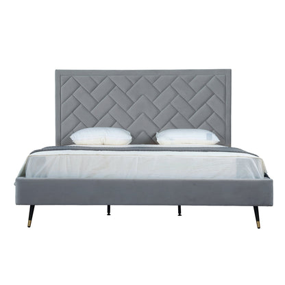 Manhattan Comfort Crosby King-Size Bed