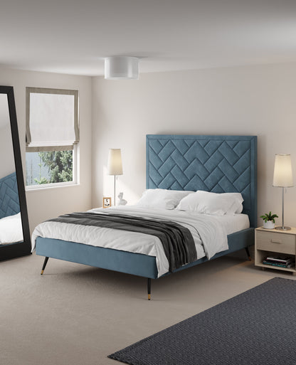 Manhattan Comfort Crosby Queen-Size Bed