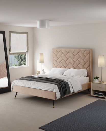 Manhattan Comfort Crosby Queen-Size Bed