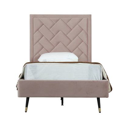 Manhattan Comfort Crosby Twin-Size Bed