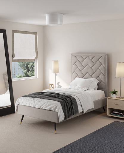 Manhattan Comfort Crosby Twin-Size Bed